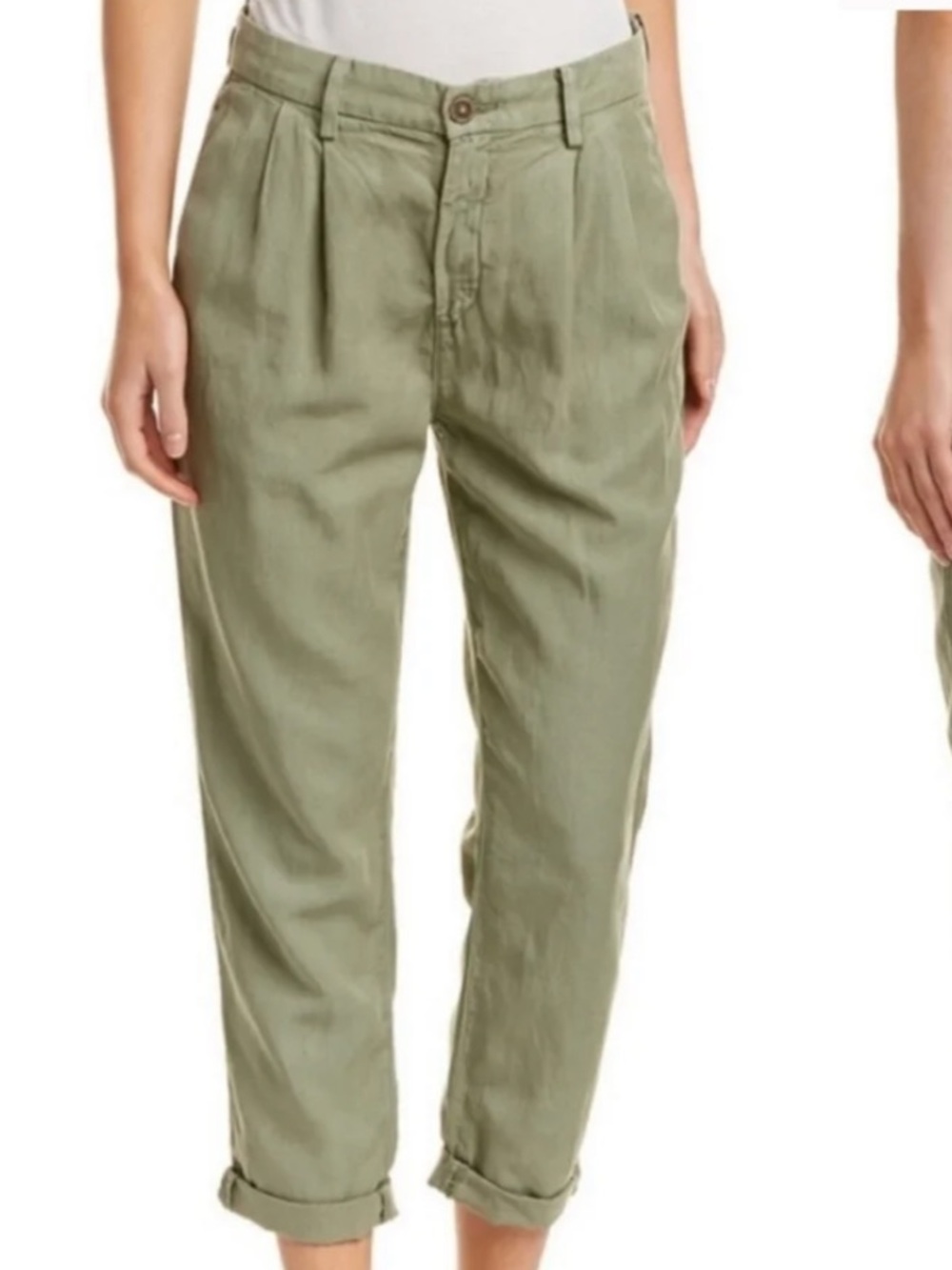 AG ADRIANO GOLDSCHMIED The Evan Relaxed Pleated Trouser